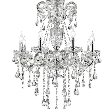 Candle Style Empire Transparent Glass Led Ceiling Light HomeRoots