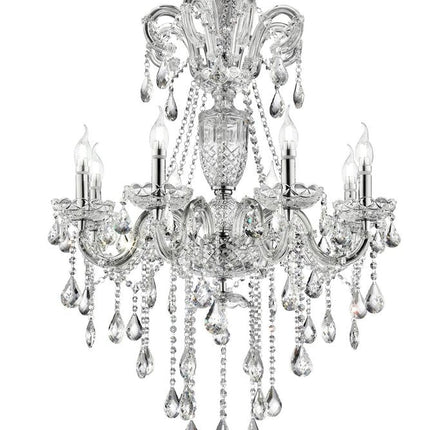 Candle Style Empire Transparent Glass Led Ceiling Light HomeRoots