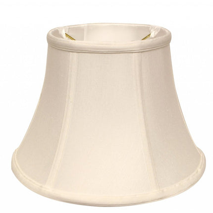 White Monay Shantung Silk Drum Lamp Shade