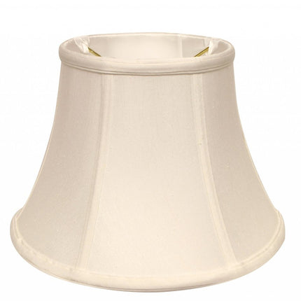 White Monay Shantung Silk Drum Lamp Shade