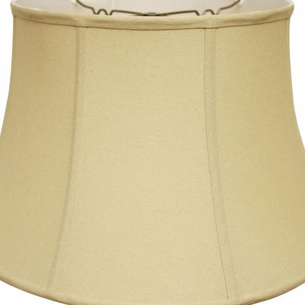 Tan Linen Drum Lamp Shade HomeRoots