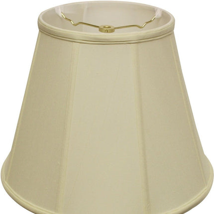 Ivory Monay Shantung Silk Empire Lamp Shade HomeRoots