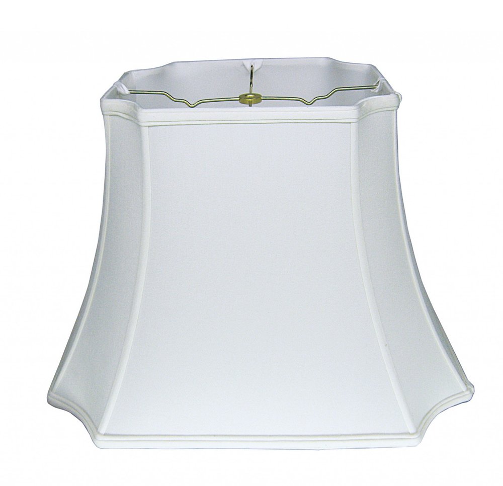 Snow Shantung Silk Lamp Shade