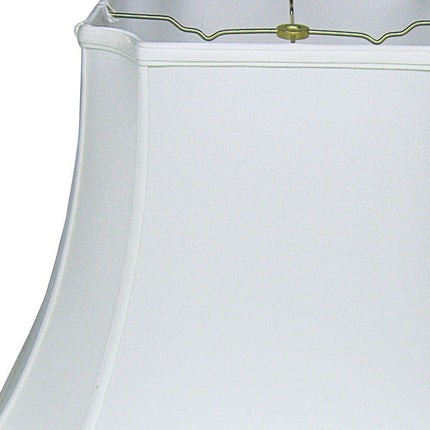 Snow Shantung Silk Lamp Shade