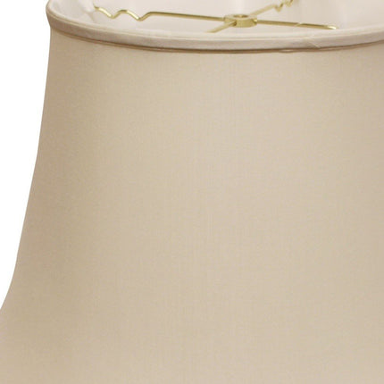 Champagne Pongee Silk Bell Lamp Shade