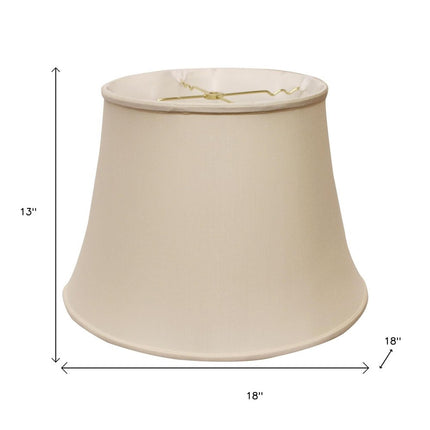 Champagne Pongee Silk Bell Lamp Shade HomeRoots