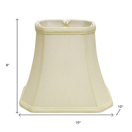Ivory Monay Shantung Silk Bell Lamp Shade HomeRoots