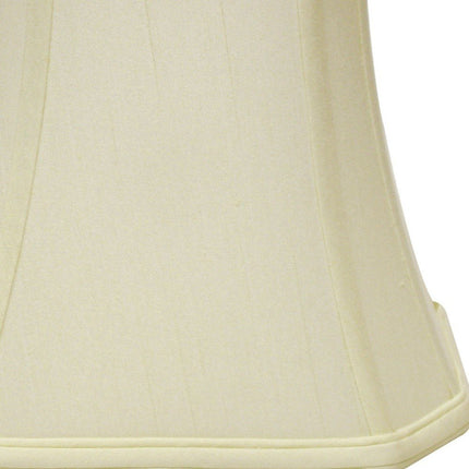 Ivory Monay Shantung Silk Bell Lamp Shade HomeRoots