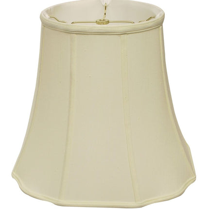 Ivory Monay Shantung Silk Bell Lamp Shade HomeRoots
