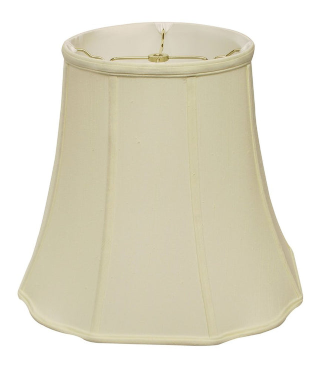 Ivory Monay Shantung Silk Bell Lamp Shade