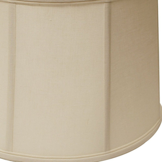 Vanilla Linen Drum Lamp Shade HomeRoots