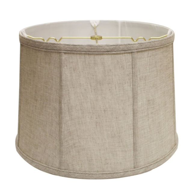 Cream Linen Drum Lamp Shade