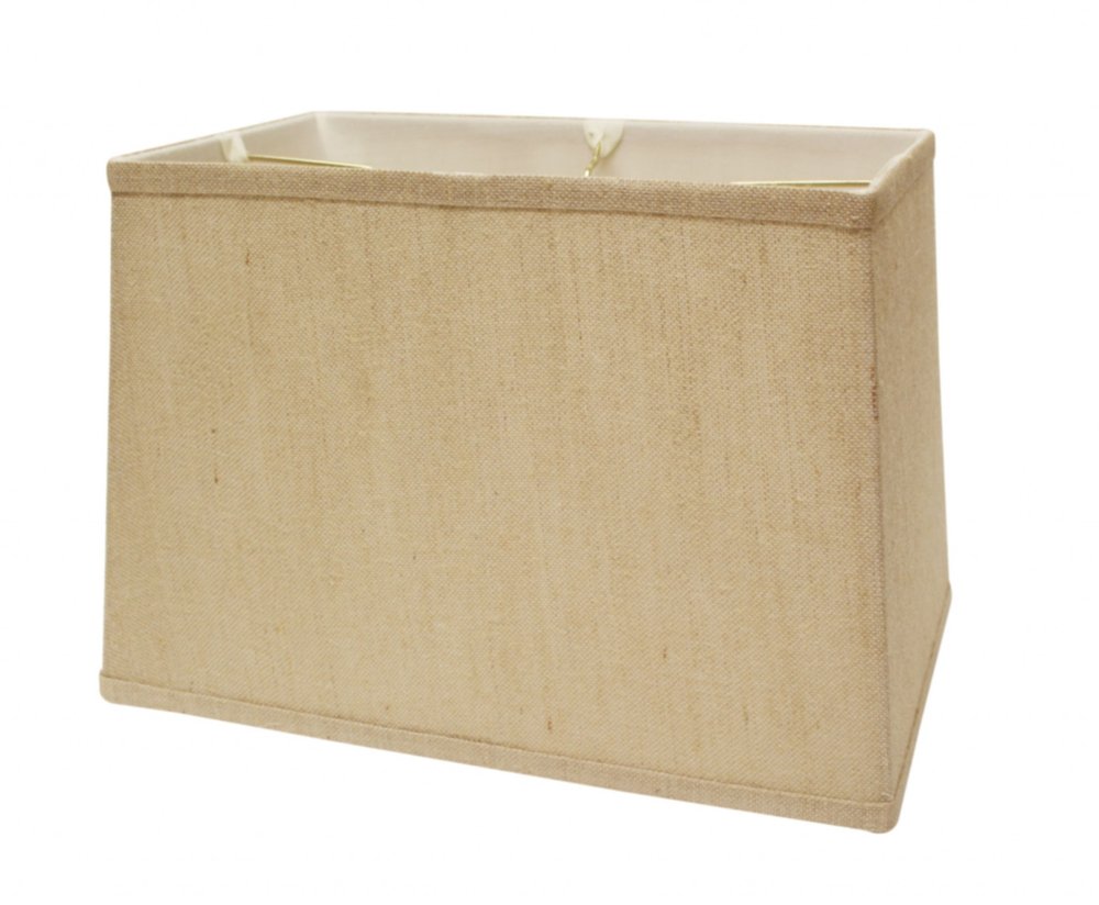 Gold Burlap Lamp Shade