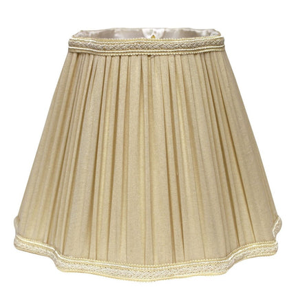 Taupe Shantung Silk Square Lamp Shade