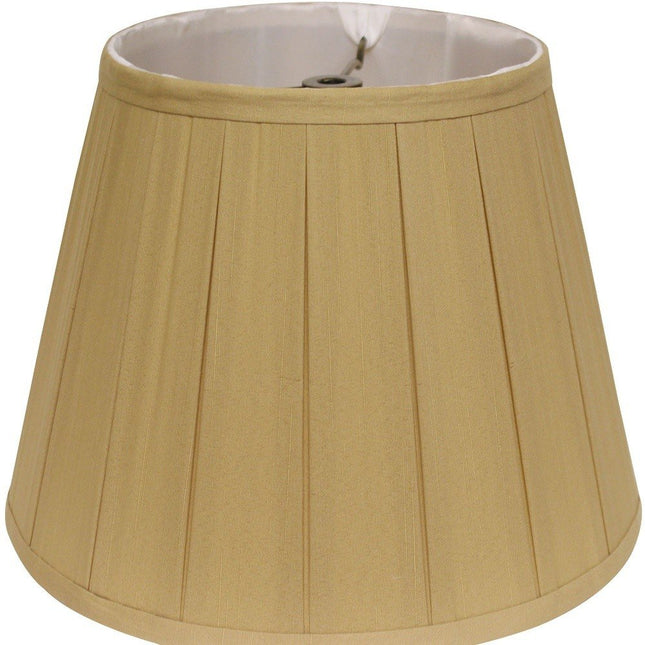 Camel Shantung Silk Empire Lamp Shade HomeRoots
