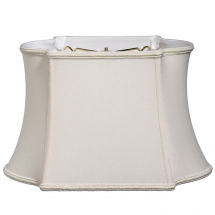 16" Cream Premium Oblong Shantung Lampshade