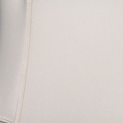 16" Cream Premium Oblong Shantung Lampshade HomeRoots