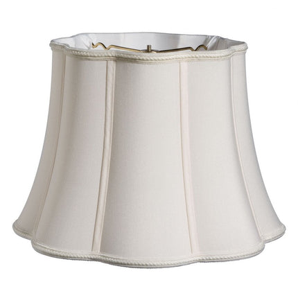 Cream Shantung Silk Novelty Lamp Shade HomeRoots