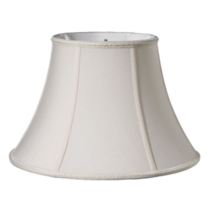 Cream Shantung Silk Bell Lamp Shade