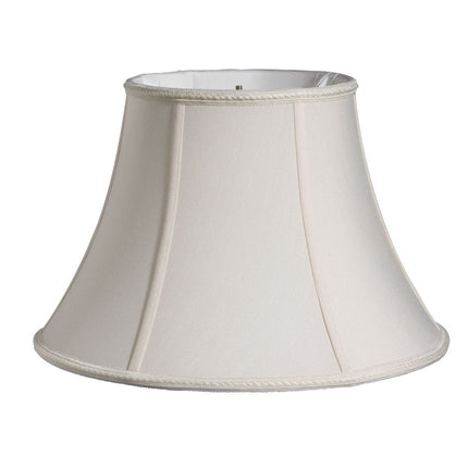 Cream Shantung Silk Bell Lamp Shade HomeRoots