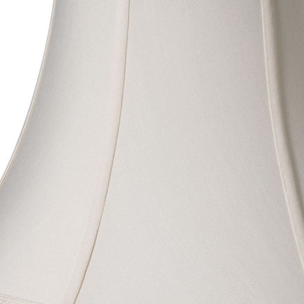Cream Shantung Silk Bell Lamp Shade