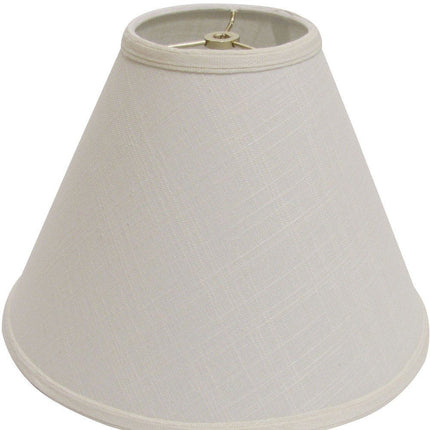 Off White Linen Print Cone Lamp Shade HomeRoots