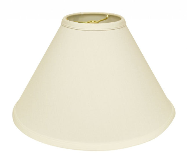 Ivory No Slub Innsbruck Print Cone Lamp Shade HomeRoots