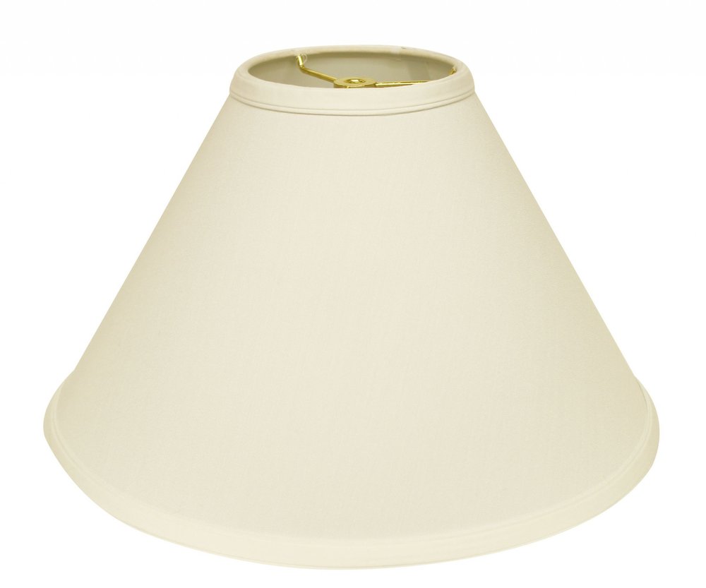 Ivory No Slub Innsbruck Cone Lamp Shade