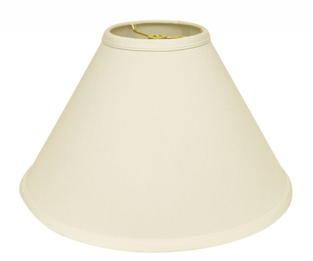 Ivory No Slub Innsbruck Cone Lamp Shade HomeRoots
