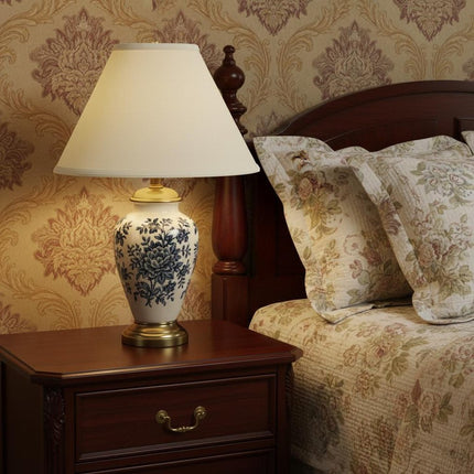 19" Ivory Deep Cone Slanted No Slub Lampshade HomeRoots