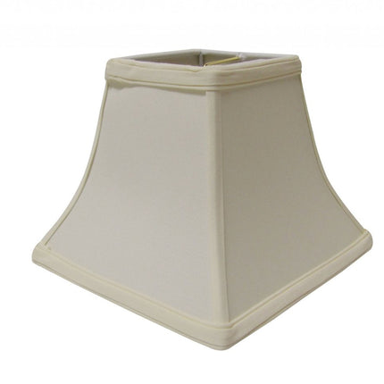 Ivory No Slub Innsbruck Square Lamp Shade HomeRoots
