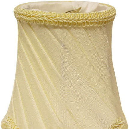 Slate Gray Silk Bell Lamp Shade HomeRoots