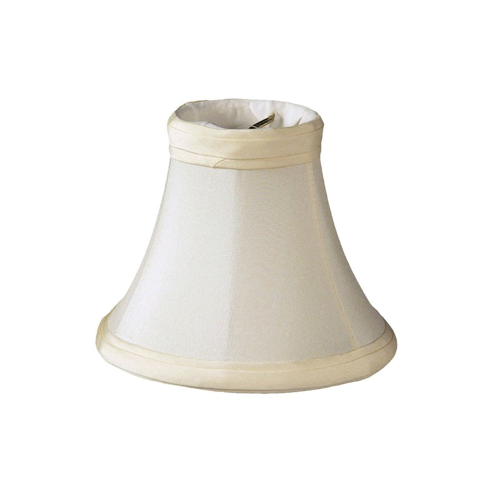 Slate Gray Shantung Silk Bell Lamp Shade