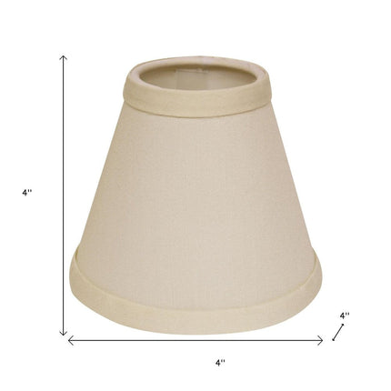 Ivory No Slub Innsbruck Empire Lamp Shade HomeRoots