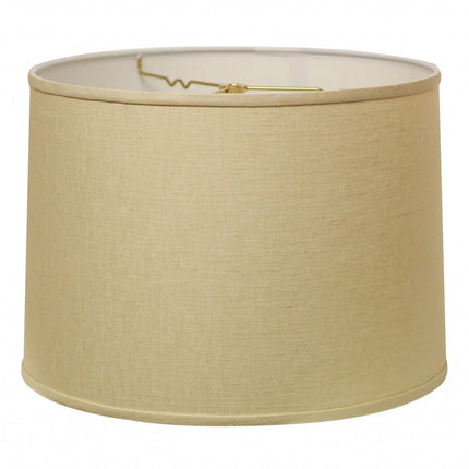 Beige Linen Drum Lamp Shade HomeRoots
