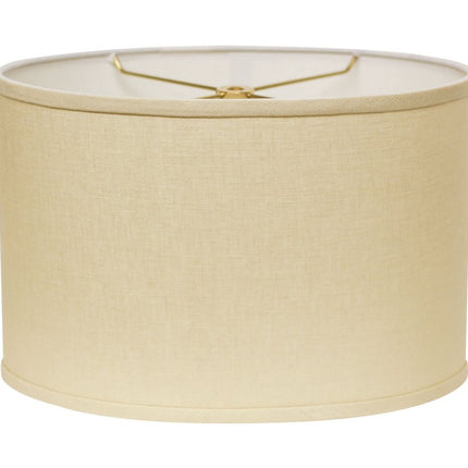 Beige Linen Oval Lamp Shade HomeRoots