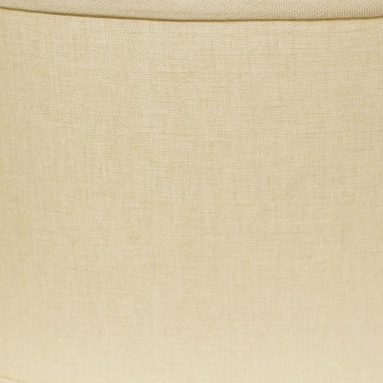 Beige Linen Oval Lamp Shade HomeRoots