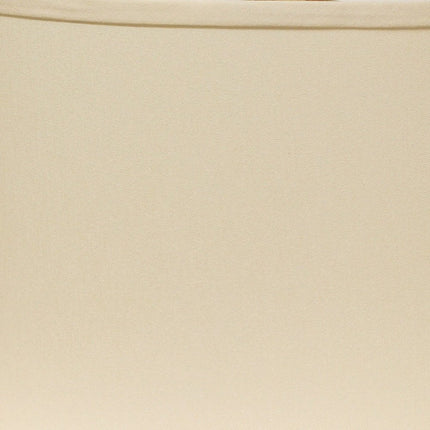 Ivory No Slub Innsbruck Oval Lamp Shade
