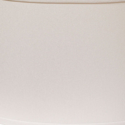 White No Slub Innsbruck Oval Lamp Shade HomeRoots