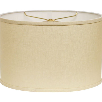 Beige Linen Oval Lamp Shade HomeRoots