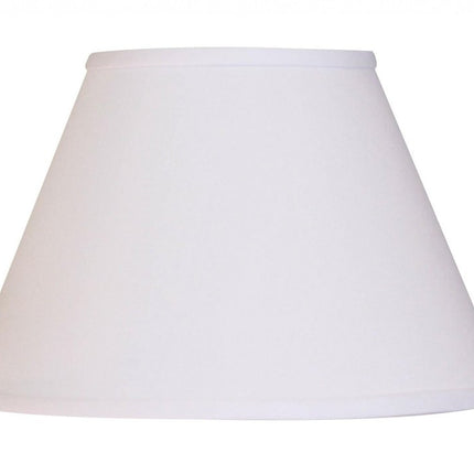 White No Slub Innsbruck Empire Lamp Shade HomeRoots