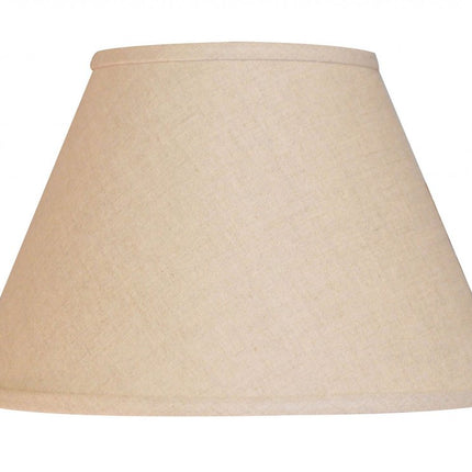 Dark Brown Linen Empire Lamp Shade HomeRoots