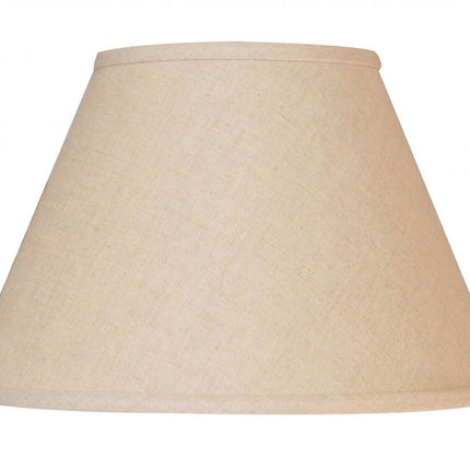 Dark Brown Linen Empire Lamp Shade HomeRoots