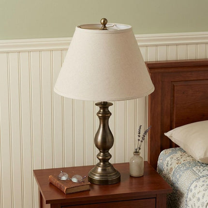 Dark Brown Linen Empire Lamp Shade HomeRoots
