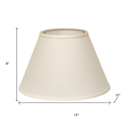 Dark Brown Linen Empire Lamp Shade HomeRoots