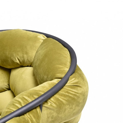Green And Black Upholstered Fabric Dining Arm Chair HomeRoots