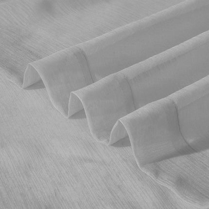 Set of Two 84"  Silver Solid Modern Window Panels HomeRoots