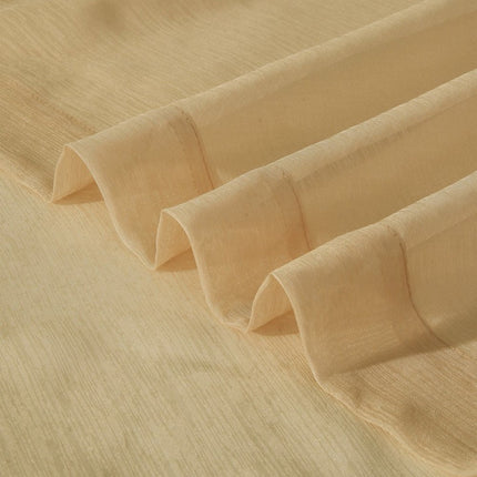 Set of Two 84"  Tan Solid Modern Window Panels HomeRoots