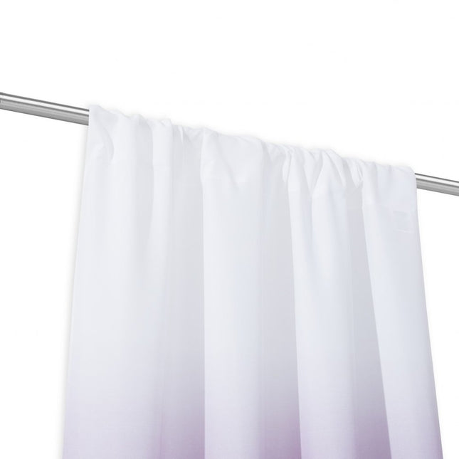 Set of Two 84"  Purple Ombre Window Curtain Panels HomeRoots