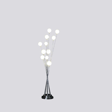 46" Chrome Multi Light LED Novelty Floor Lamp HomeRoots